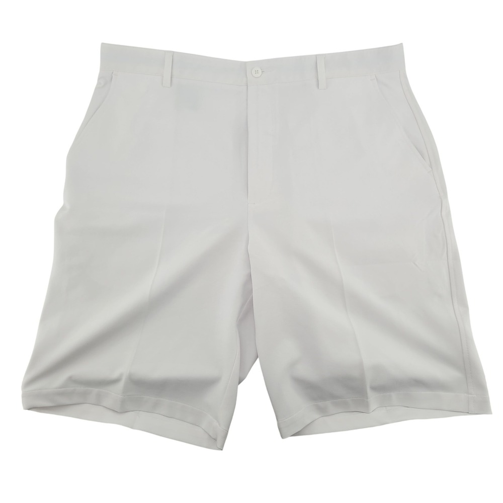 FootJoy Golf Shorts 34‎ White Performance Stretch Flat Front Mens